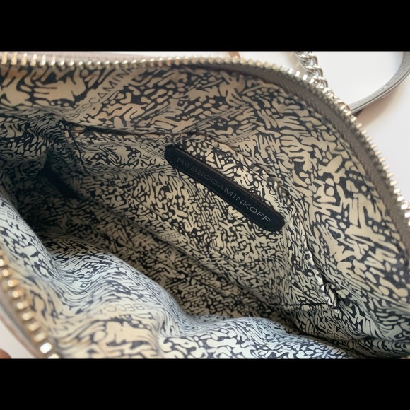 Rebecca Minkoff mini MAC grey leather crossbody - Picture 11 of 16